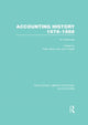 Book cover of: Accounting History 1976-1986 (RLE Accounting). By: Peter Boys