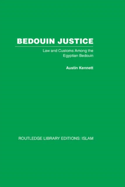 Book cover of: Bedouin Justice. By: Austin Kennett
