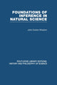 Book cover of: Foundations of Inference in Natural Science. By: J. O. Wisdom