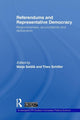 Book cover of: Referendums and Representative Democracy. By: Maija Setälä