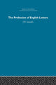 Book cover of: Profession of English Letters. By: J. W. Saunders