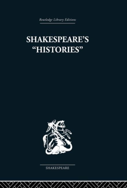 Book cover of: Shakespeare's History. By: Lily B. Campbell