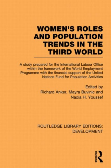 Book cover of: Womens' Roles and Population Trends in the Third World. By: Richard Anker