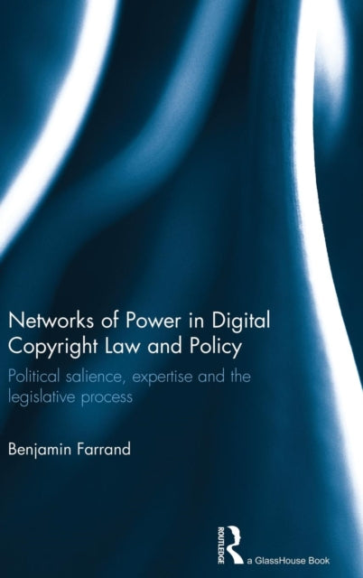 Book cover of: Networks of Power in Digital Copyright Law and Policy. By: Benjamin Farrand