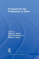 Book cover of: Prospects for the Professions in China. By: William P. Alford