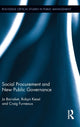 Book cover of: Social Procurement and New Public Governance. By: Josephine Barraket