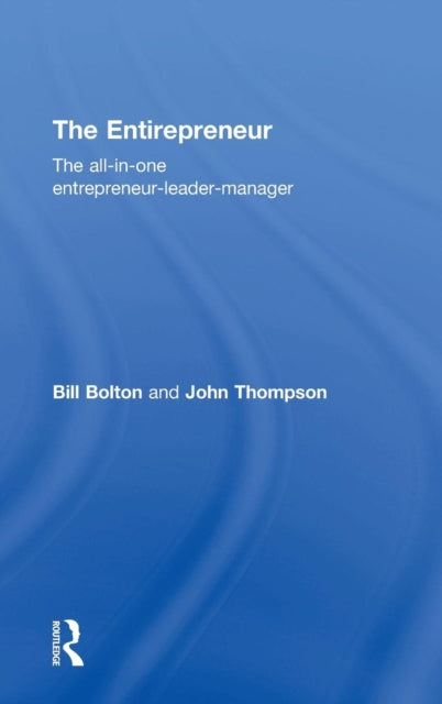 Book cover of: Entirepreneur. By: Bill Bolton