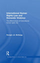 Book cover of: International Human Rights Law and Domestic Violence. By: Ronagh J. A. McQuigg