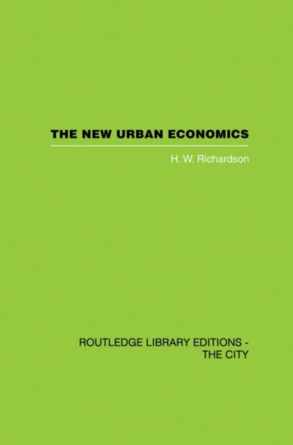 Book cover of: New Urban Economics. By: Richardson, H. W.