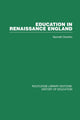 Book cover of: Education in Renaissance England. By: Kenneth Charlton