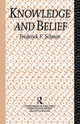 Book cover of: Knowledge and Belief. By: Frederick F. Schmitt