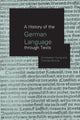 Book cover of: History of the German Language Through Texts. By: Thomas Gloning