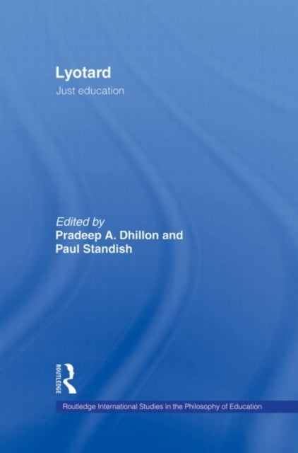 Book cover of: Lyotard. By: Pradeep Dhillon