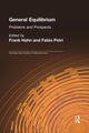 Book cover of: General Equilibrium. By: Frank Hahn