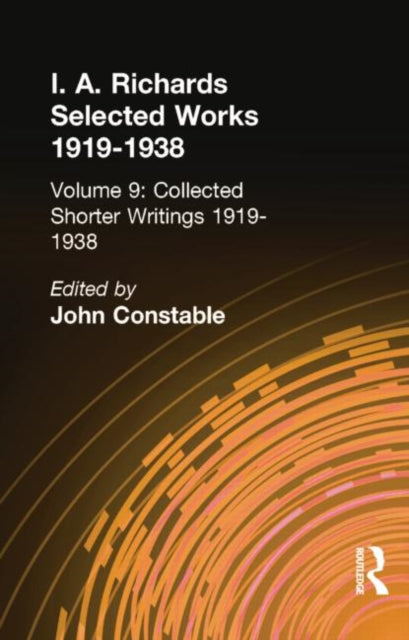 Book cover of: Collected Shorter Writings V9