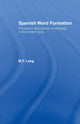 Book cover of: Spanish Word Formation