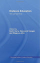 Book cover of: Distance Education: New Perspectives. By: Keith Harry