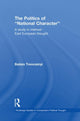 Book cover of: Politics of National Character. By: Balázs Trencsényi