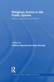 Book cover of: Religious Actors in the Public Sphere. By: Jeff Haynes