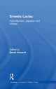 Book cover of: Ernesto Laclau. By: David Howarth