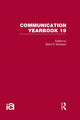 Book cover of: Communication Yearbook 19. By: Brant R. Burleson