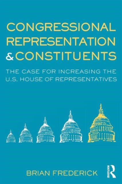 Book cover of: Congressional Representation & Constituents. By: Brian Frederick