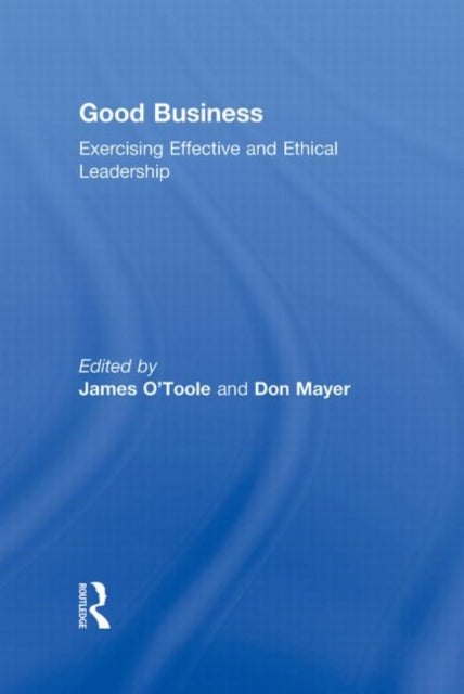 Book cover of: Good Business. By: James O'Toole