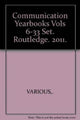 Book cover of: Communication Yearbooks Vols 6-33 Set