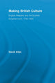 Book cover of: Making British Culture. By: David Allan