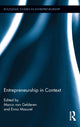 Book cover of: Entrepreneurship in Context. By: Marco van Gelderen