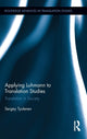 Book cover of: Applying Luhmann to Translation Studies. By: Sergey Tyulenev