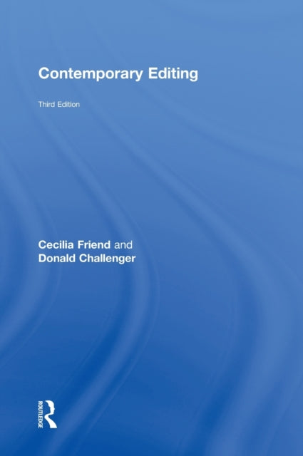Book cover of: Contemporary Editing. By: Cecilia Friend
