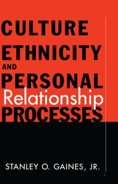 Book cover of: Culture, Ethnicity, and Personal Relationship Processes