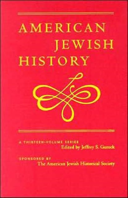 Book cover of: American Jewish Life, 1920-1990. By: Jeffrey Gurock