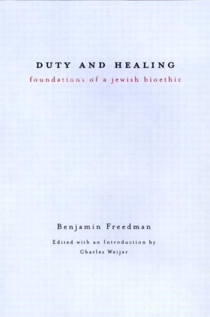 Book cover of: Duty and Healing