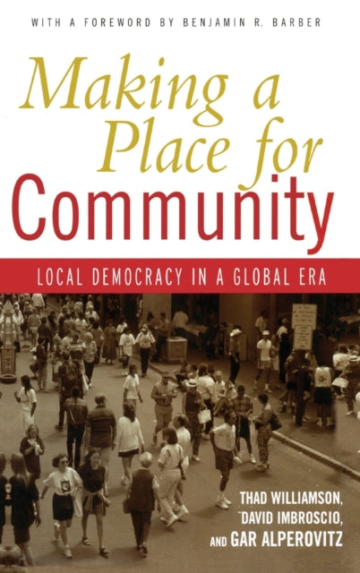 Book cover of: Making a Place for Community