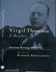 Book cover of: Virgil Thomson. By: R. Kostelanetz