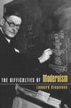 Book cover of: Difficulties of Modernism