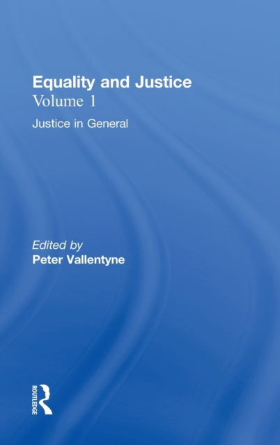 Book cover of: Justice in General. By: Peter Vallentyne