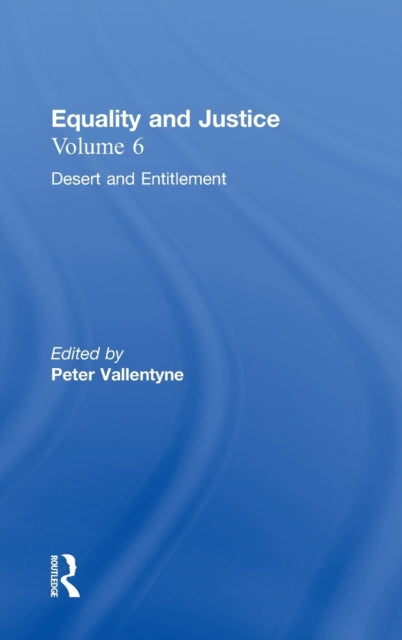 Book cover of: Desert and Entitlement. By: Peter Vallentyne