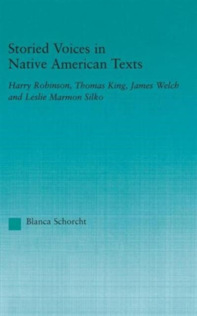 Book cover of: Storied Voices in Native American Texts