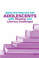 Book cover of: Effective Practice for Adolescents with Reading and Literacy Challenges. By: Denti. Guerin.
