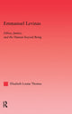 Book cover of: Emmanuel Levinas. By: Elisabeth L. Thomas