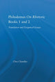 Book cover of: Philodemus on Rhetoric Books 1 and 2. By: Clive Chandler