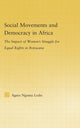 Book cover of: Social Movements and Democracy in Africa. By: Agnes Ngoma Leslie