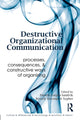 Book cover of: Destructive Organizational Communication