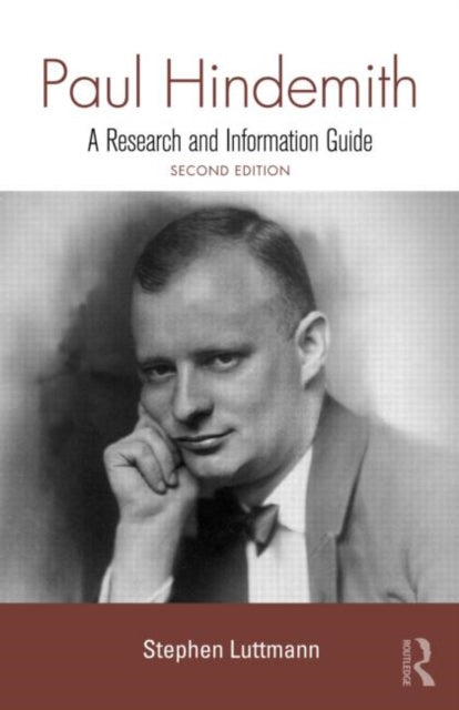 Book cover of: Paul Hindemith. By: Stephen Luttmann