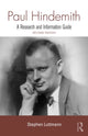 Book cover of: Paul Hindemith. By: Stephen Luttmann