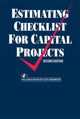 Book cover of: Estimating Checklist for Capital Projects. By: The Joint Devel