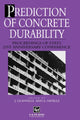 Book cover of: Prediction of Concrete Durability. By: J. Glanville